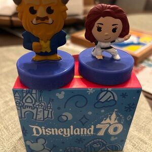 McDonald’s Disneyland 70th Anniversary Toys Beast and Black Widow